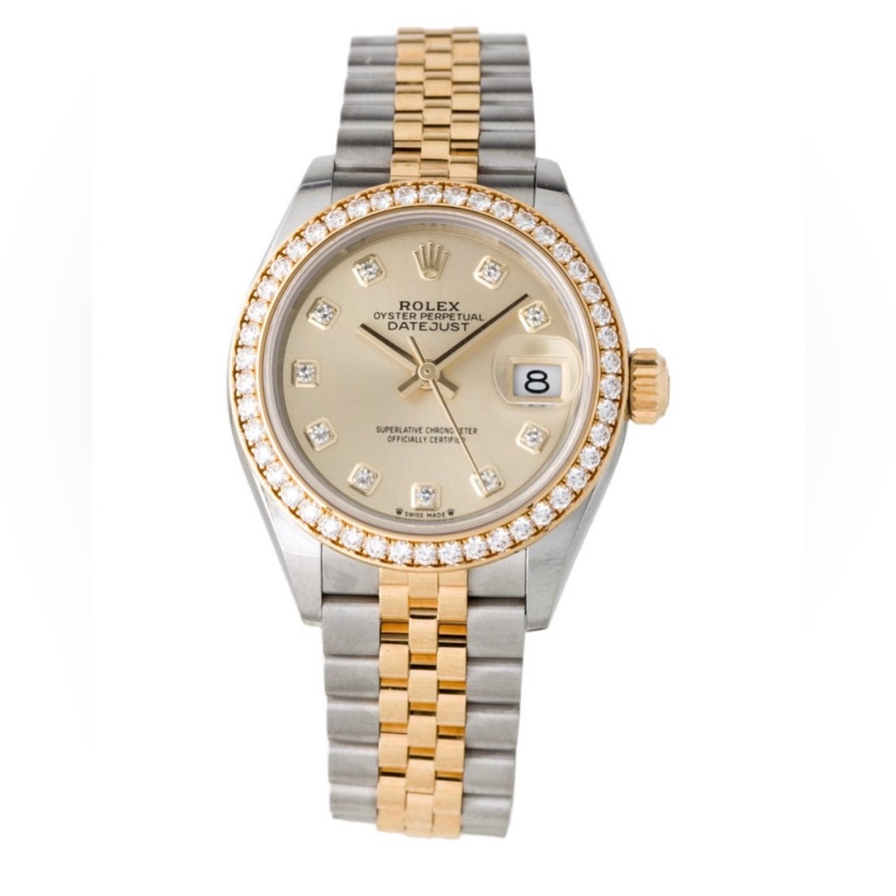 Rolex Gold and Silver Jubilee Watch-women - Picture 10 of 15